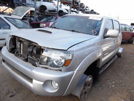 2008 TOYOTA TACOMA PRERUNNER SILVER DOUBLE CAB 4.0L AT 2WD Z17948